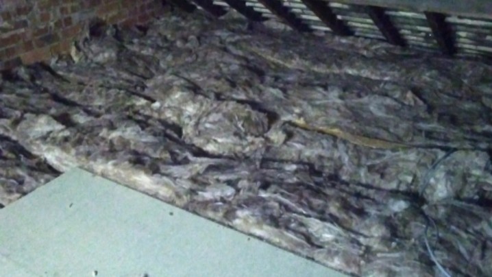 After - Insulated loft space to 300mm thickness and the edge of some storage boarding